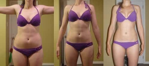 Weight loss level on buckwheat diet