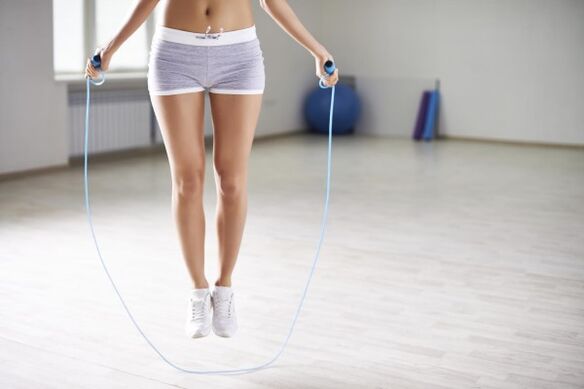 Jumping with a rope