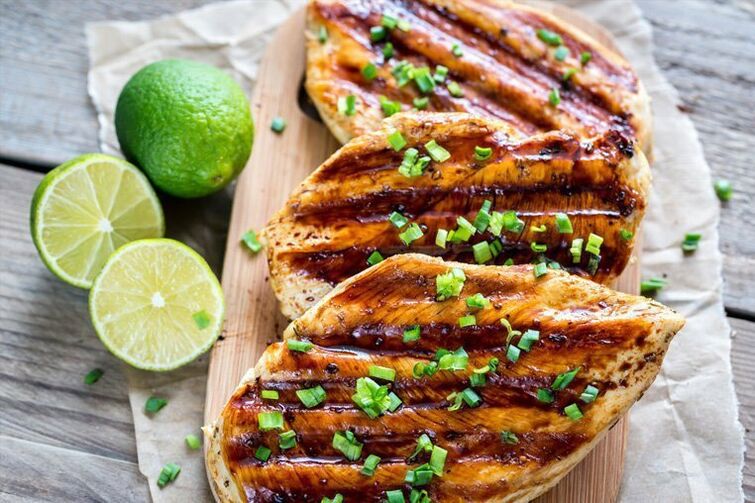 grilled chicken breast for ducan diet