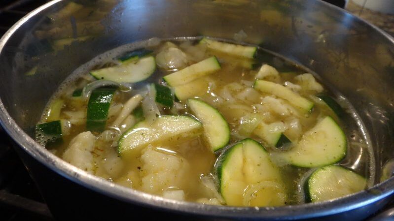 vegetable soup for diet drink